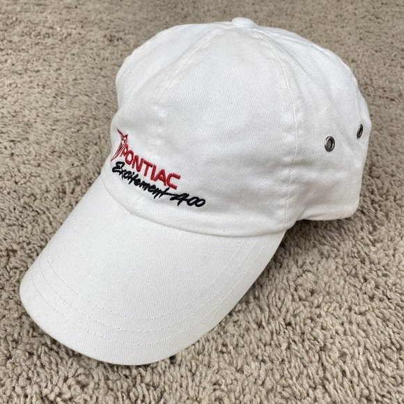 Vintage Pontiac Excitement Hat‎ Winston Cup 400 Richmond Raceway NASCAR Cap OSFM - Picture 1 of 9